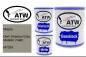 Preview: Mazda, Dark Shadow Gray Metallic (matt), M7039: 1L Lackdose + 1L Klarlack + 500ml Härter - Set, von ATW Autoteile West.